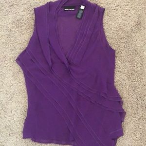 Purple blouse